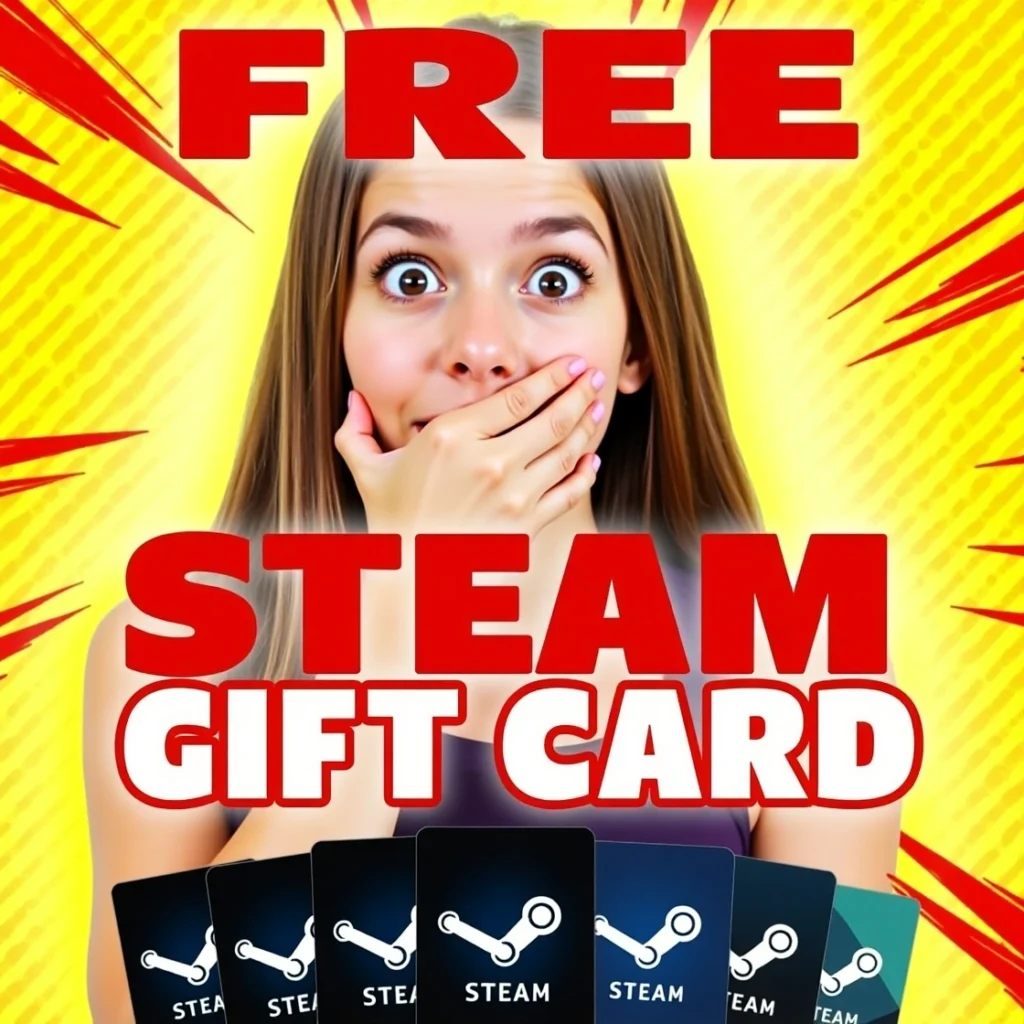 🔥 Best Websites to Earn Free Steam Gift Card Codes (Updated 2025)
